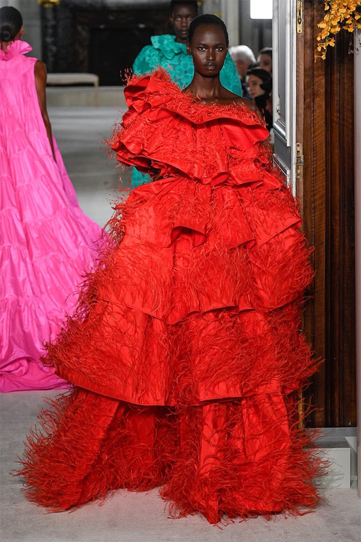 Valentino SS19 Couture Runway