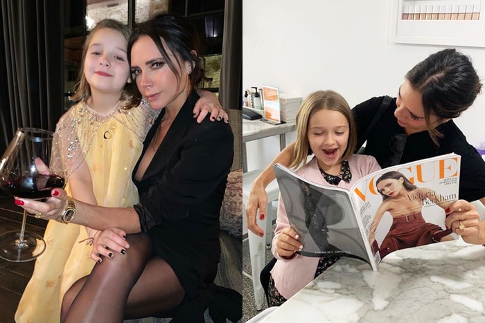 當碧咸家的女人就是要美!7 歲的 Harper Seven 竟然已經要做 Facial 了!