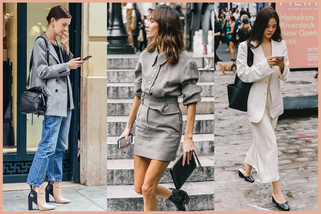 Street Style Work Outfits Alexa Chung