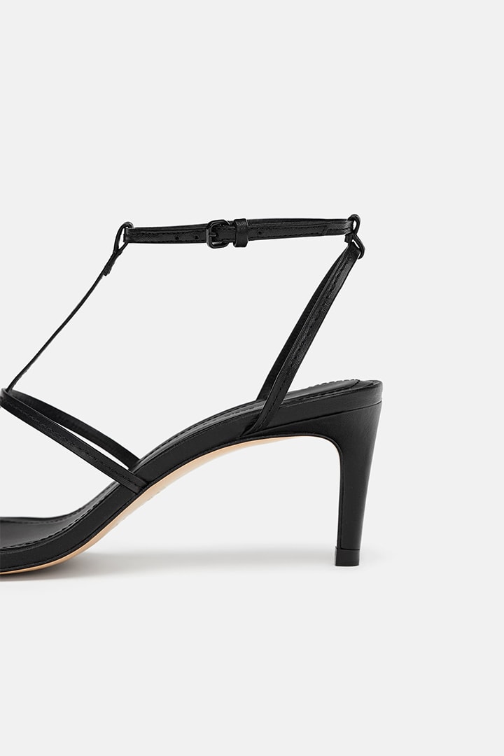 zara leather-strappy-high-heel-sandals
