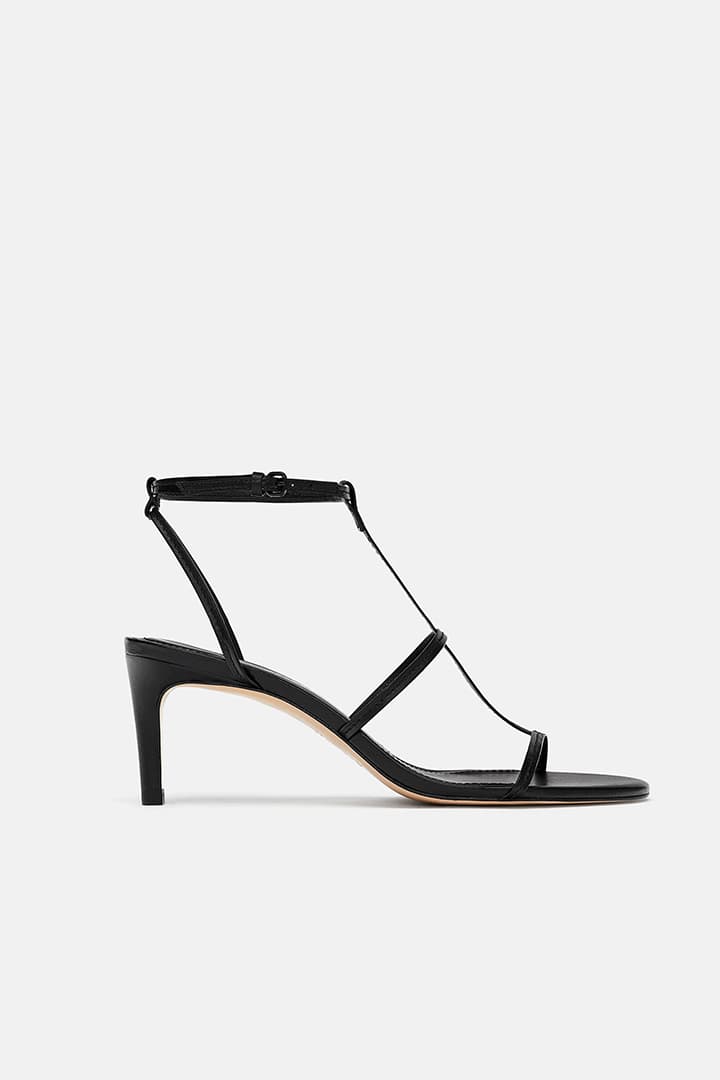 zara leather-strappy-high-heel-sandals