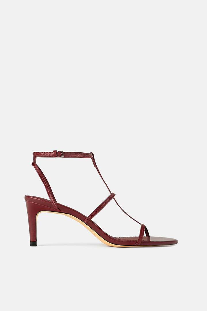 zara leather-strappy-high-heel-sandals