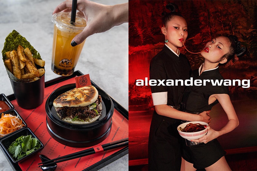 Alexander Wang Collaboration Chinese restaurants Bubble Tea