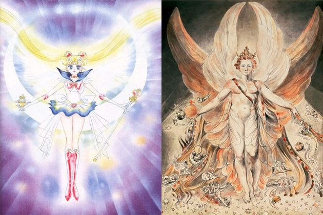 Sailor Moon Image from Classic Famous painting Movie