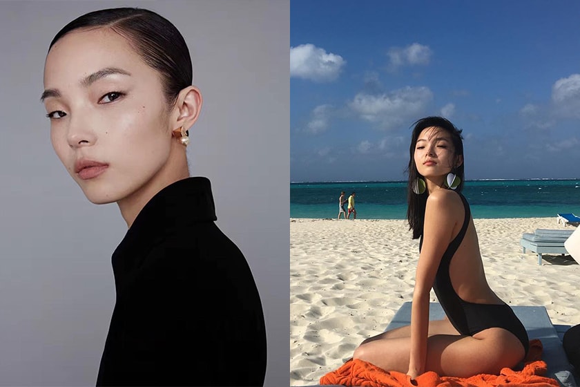 Chinese Asian Super Model Xiao Wen Ju Special face