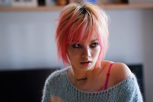Komatsu Nana Wear Special Makeup Tattoo Hair Color for New Movie