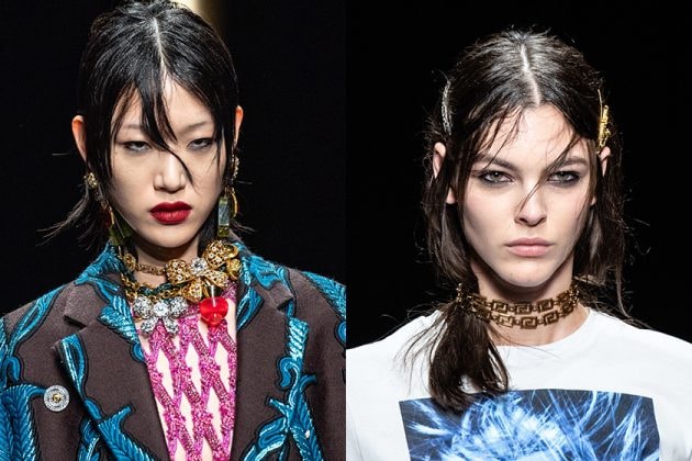 MFW Milan Fashion Week Hairstyle Makeup trend