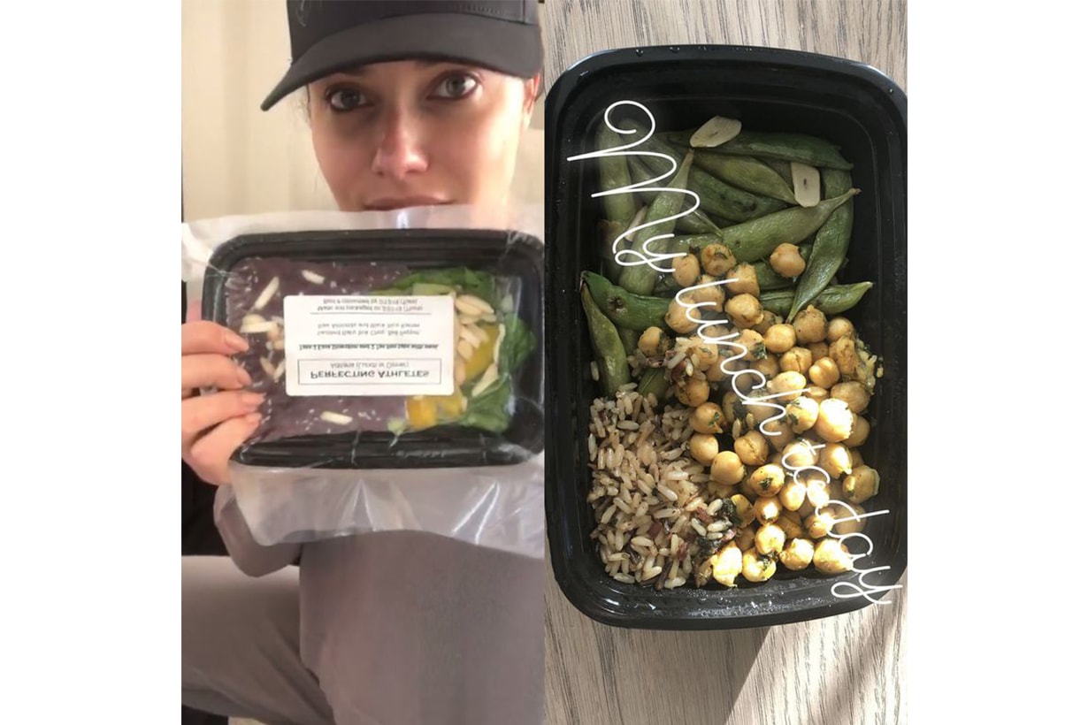 Adriana Lima VS Angel Lunch IG stories