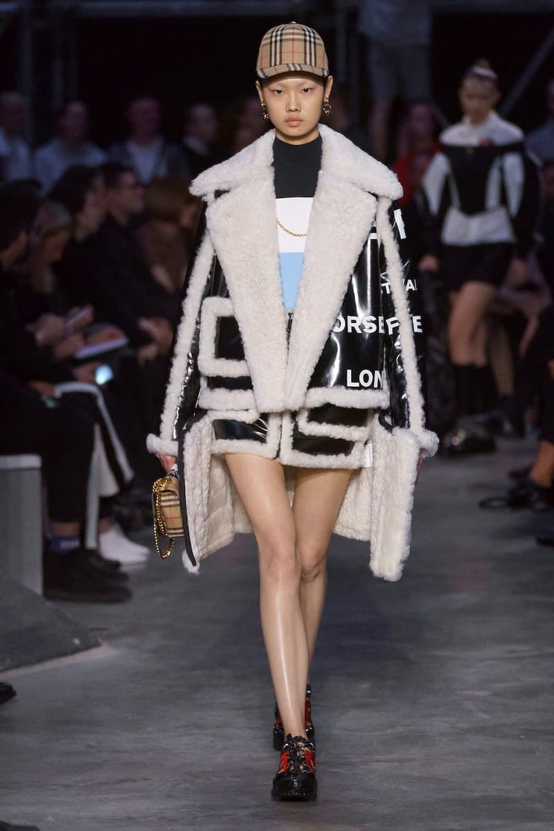 burberry riccardo tisci london fashion week lfw 2019 fall