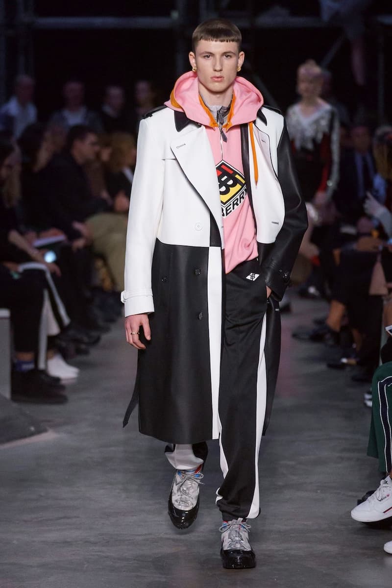 burberry riccardo tisci london fashion week lfw 2019 fall