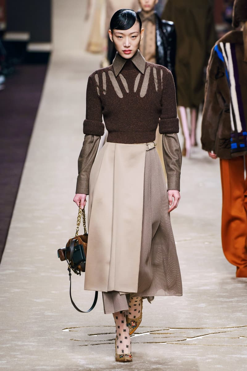 Karl Lagerfeld fendi aw19 milan fashion week