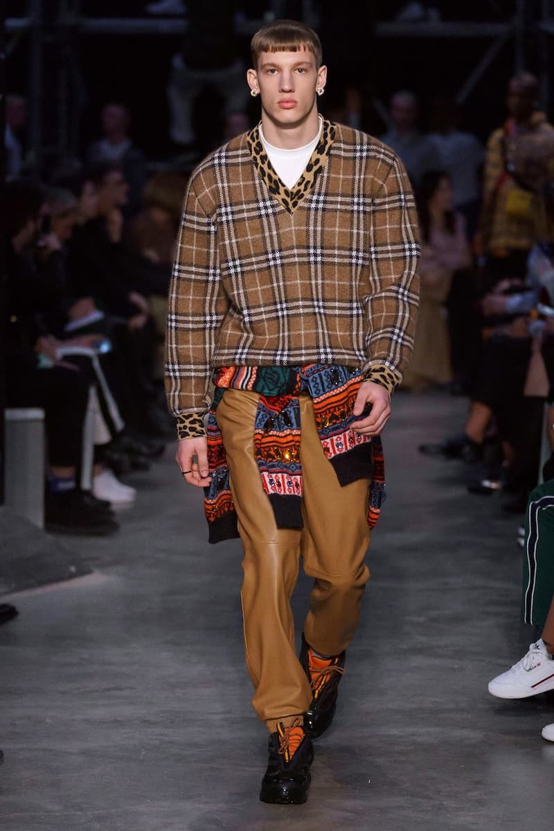 burberry riccardo tisci london fashion week lfw 2019 fall