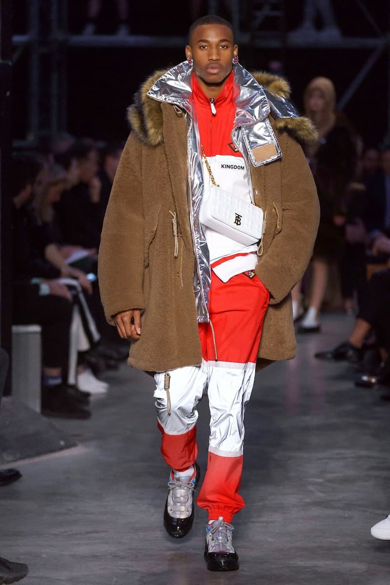 burberry riccardo tisci london fashion week lfw 2019 fall