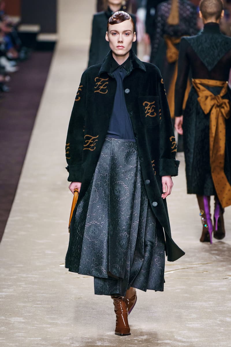 Karl Lagerfeld fendi aw19 milan fashion week