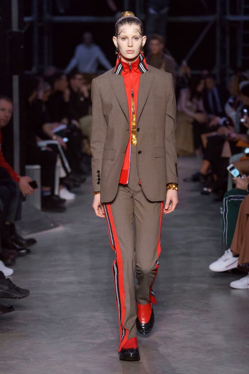 burberry riccardo tisci london fashion week lfw 2019 fall