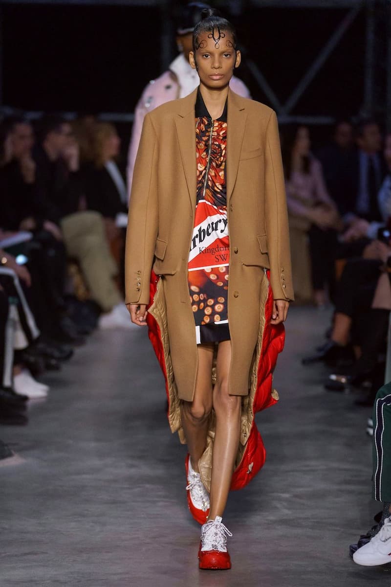 burberry riccardo tisci london fashion week lfw 2019 fall