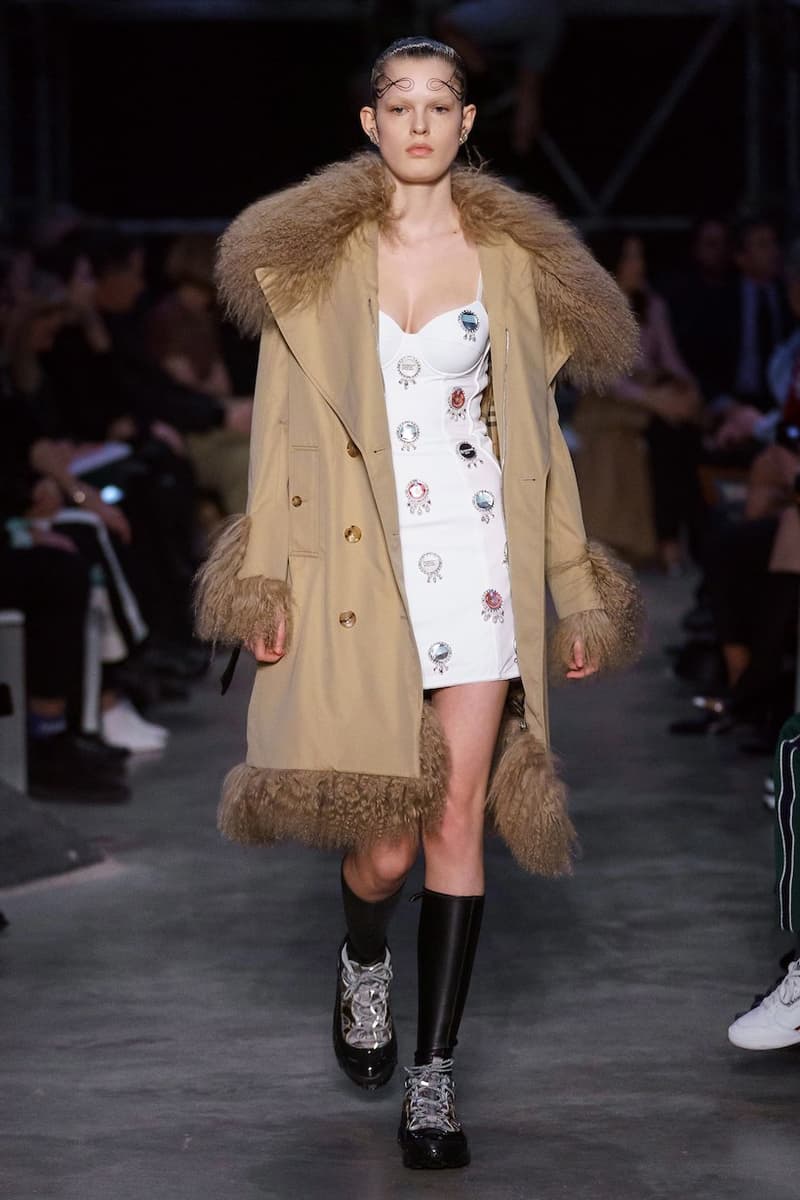 burberry riccardo tisci london fashion week lfw 2019 fall