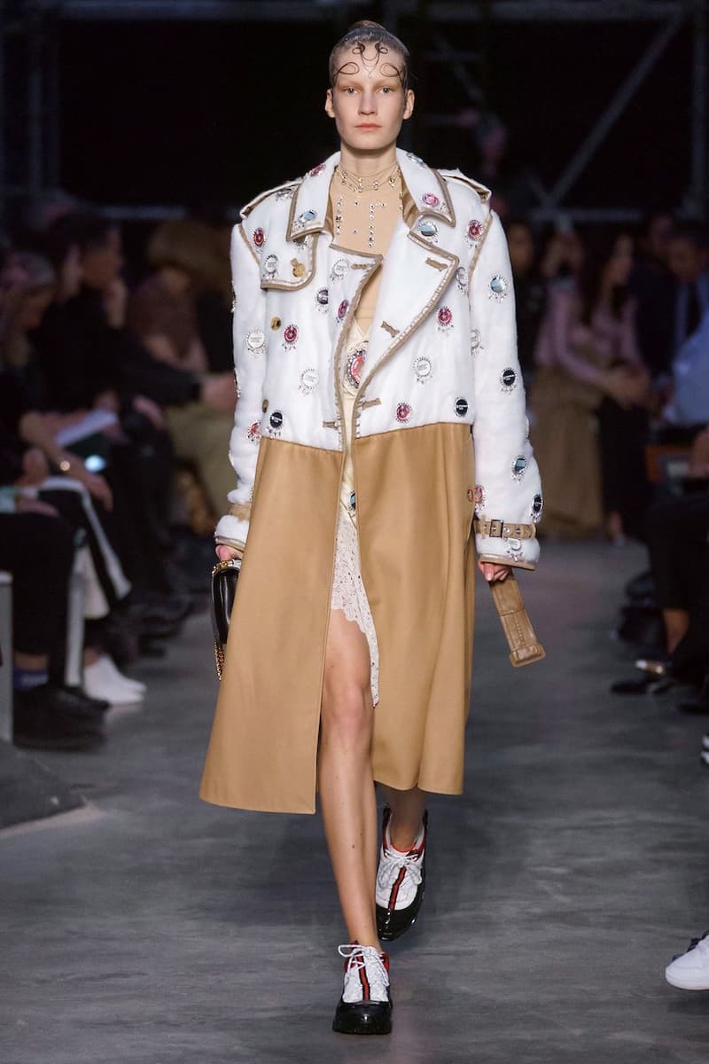 burberry riccardo tisci london fashion week lfw 2019 fall