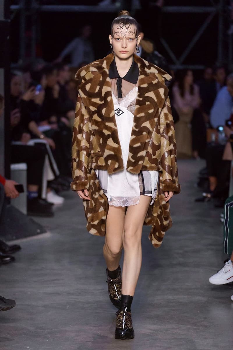 burberry riccardo tisci london fashion week lfw 2019 fall