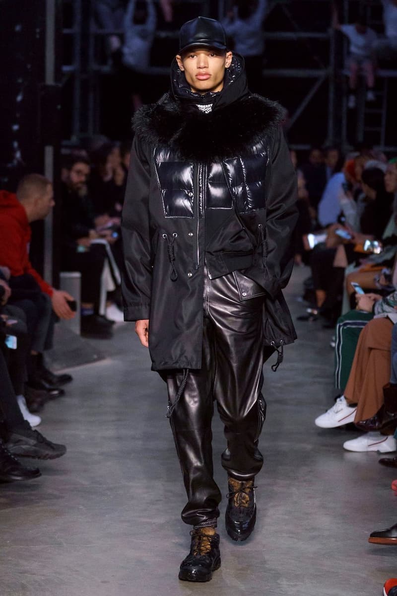 burberry riccardo tisci london fashion week lfw 2019 fall