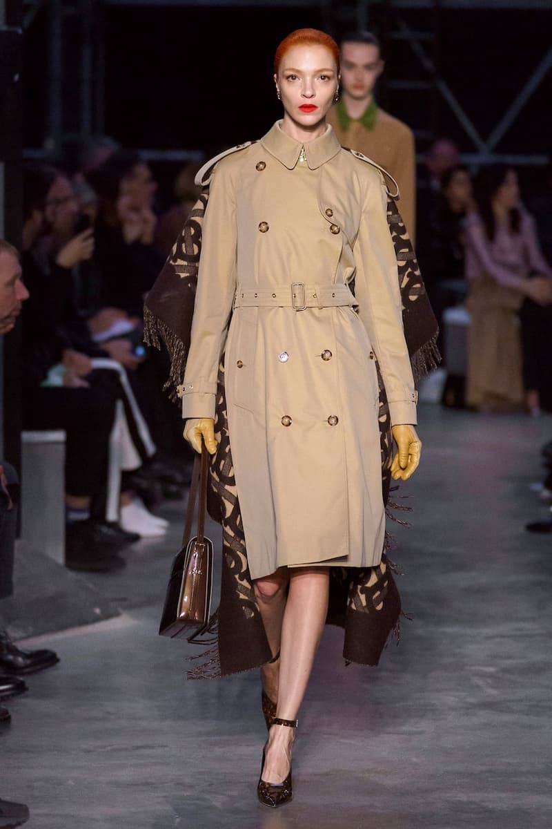 burberry riccardo tisci london fashion week lfw 2019 fall