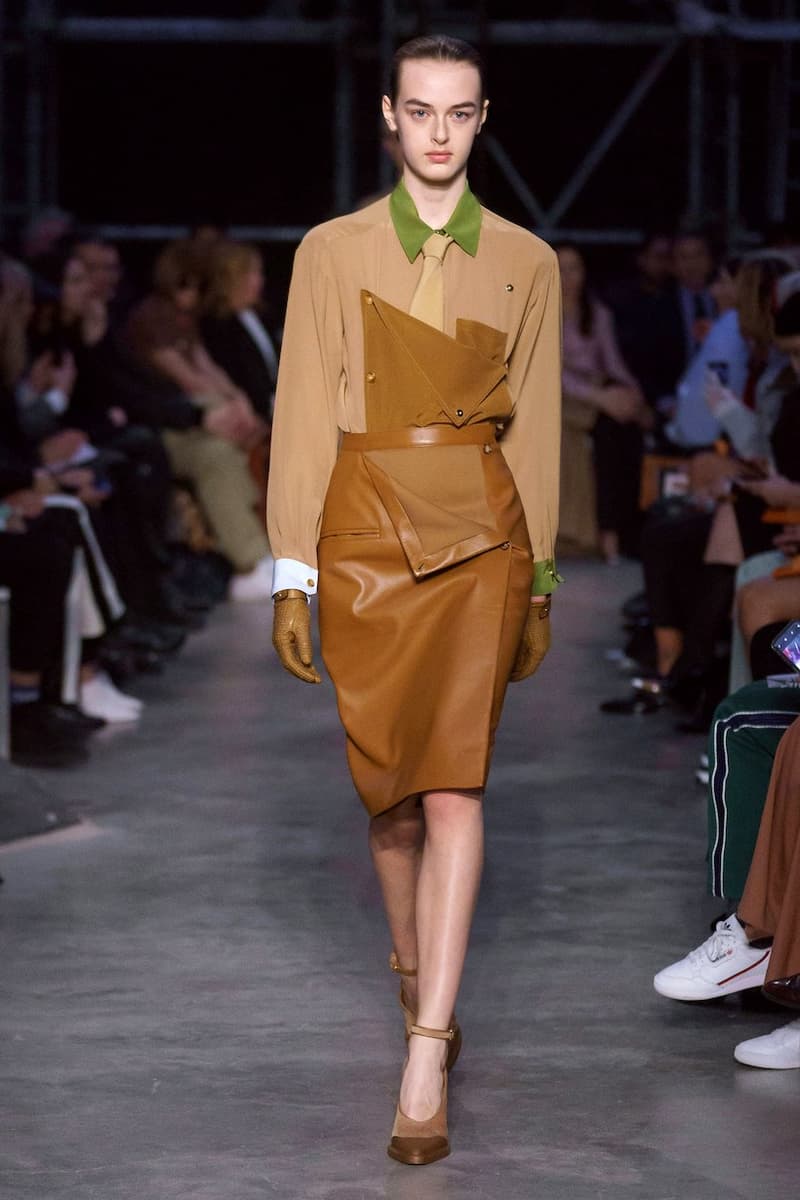 burberry riccardo tisci london fashion week lfw 2019 fall