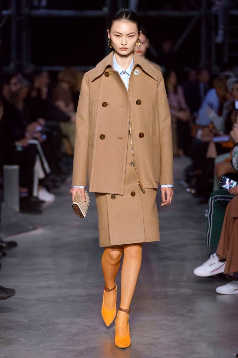 burberry riccardo tisci london fashion week lfw 2019 fall