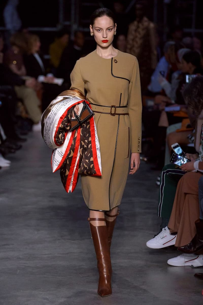 burberry riccardo tisci london fashion week lfw 2019 fall