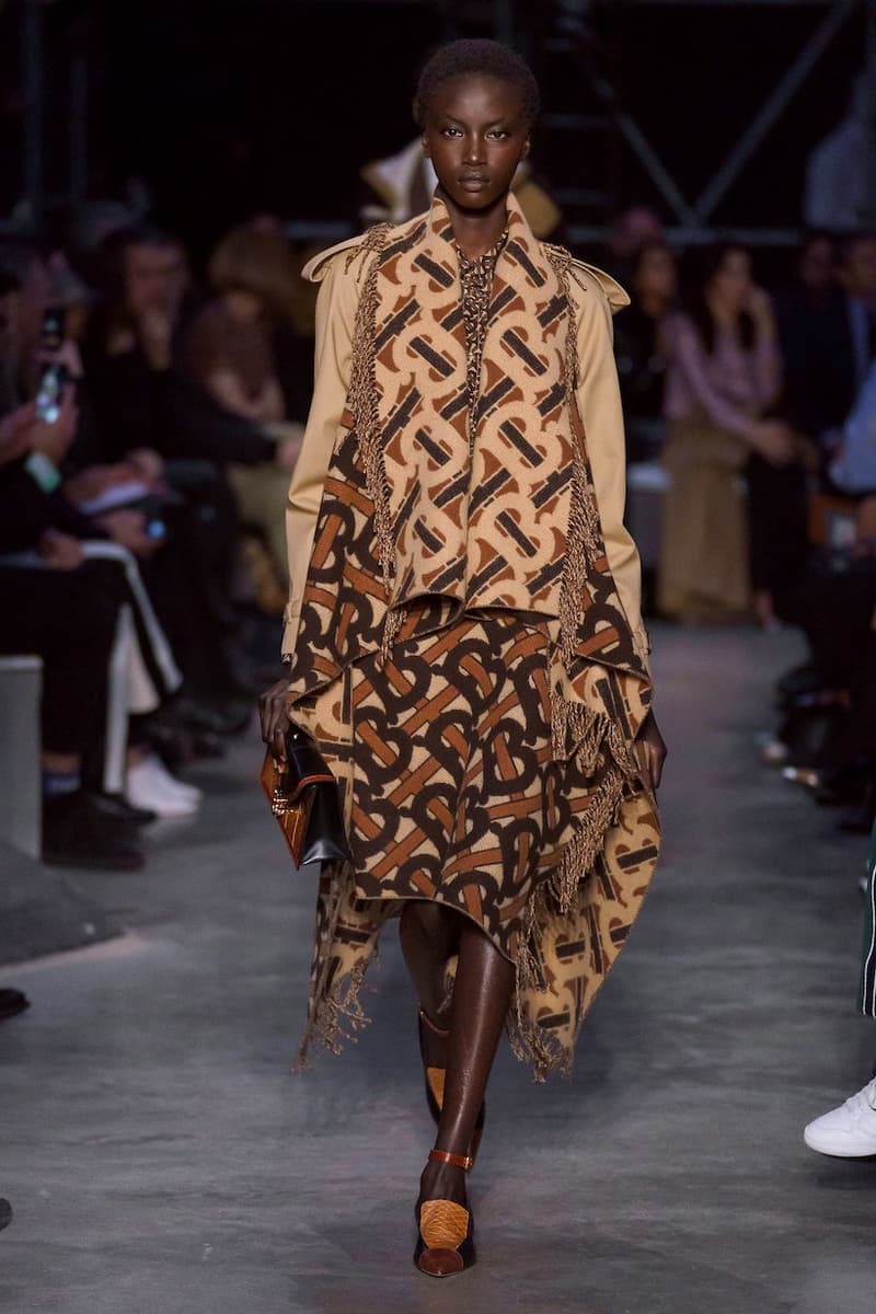 burberry riccardo tisci london fashion week lfw 2019 fall