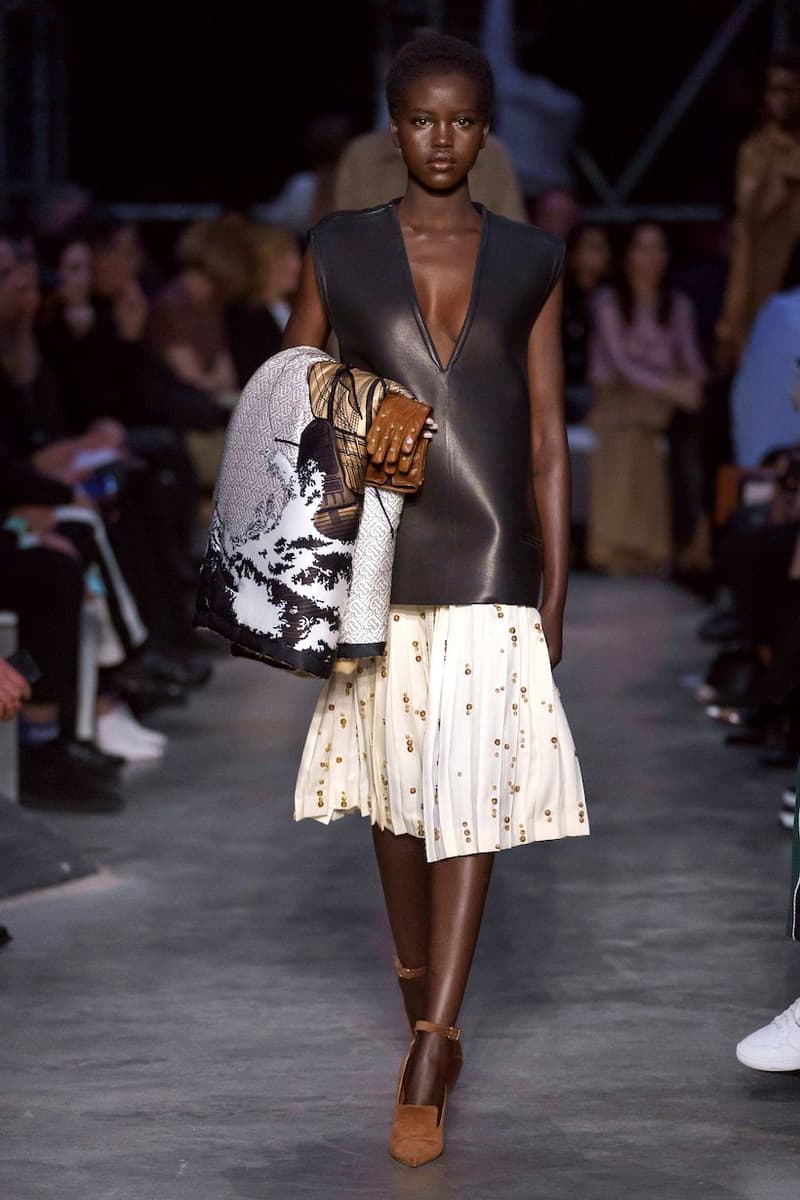 burberry riccardo tisci london fashion week lfw 2019 fall