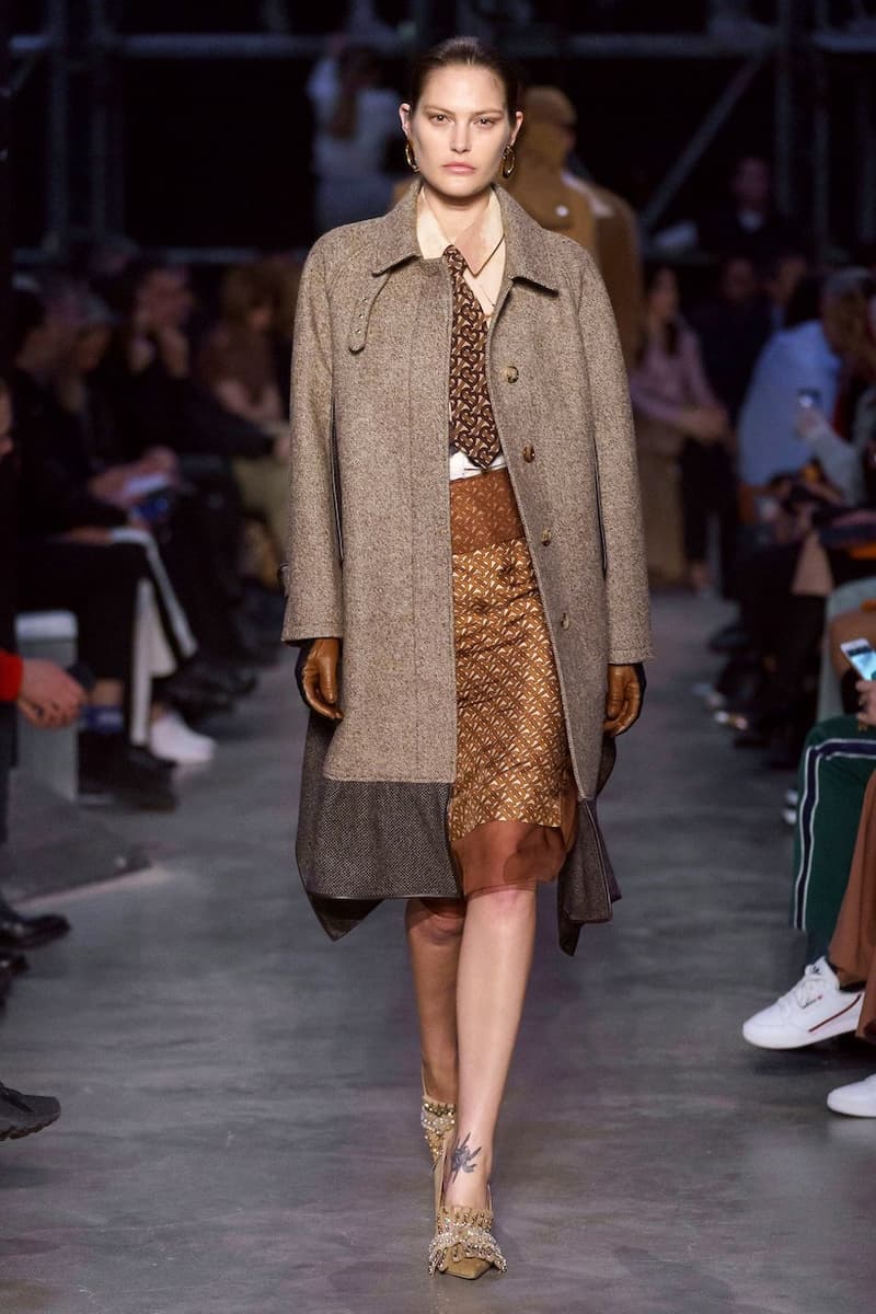 burberry riccardo tisci london fashion week lfw 2019 fall