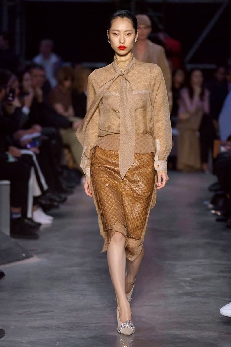 burberry riccardo tisci london fashion week lfw 2019 fall