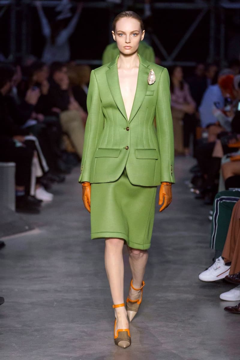 burberry riccardo tisci london fashion week lfw 2019 fall