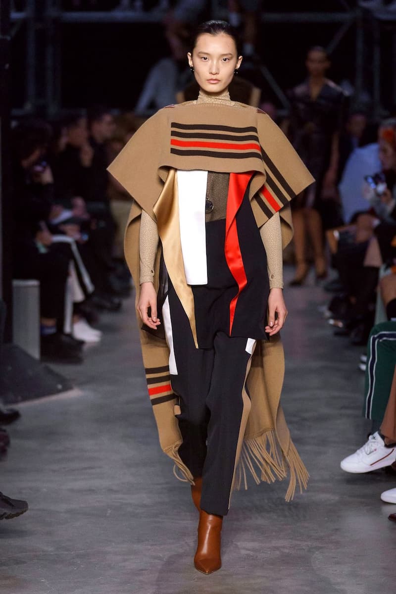 burberry riccardo tisci london fashion week lfw 2019 fall