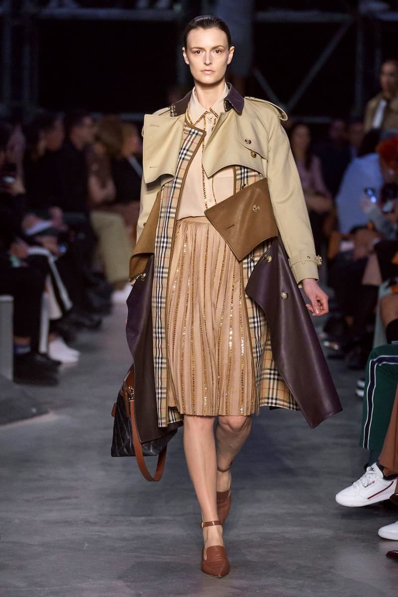 burberry riccardo tisci london fashion week lfw 2019 fall