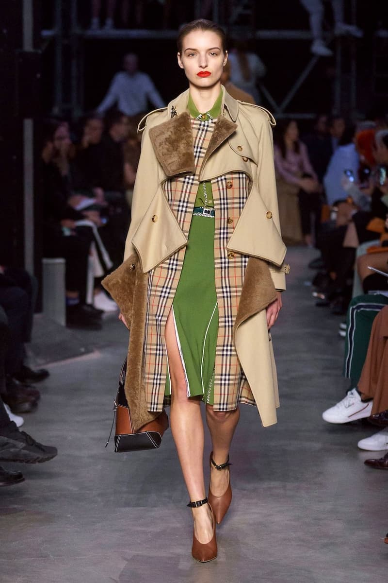 burberry riccardo tisci london fashion week lfw 2019 fall