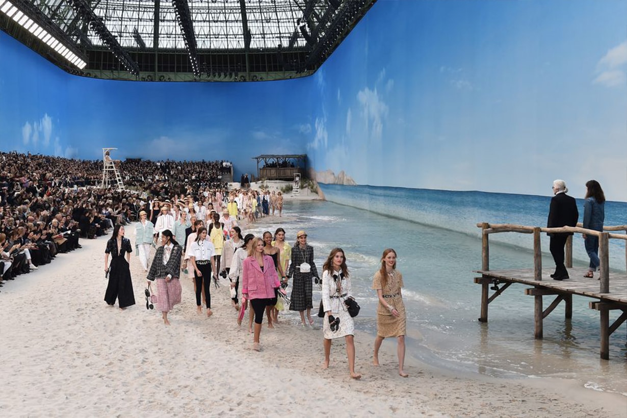 Chanel Beach Runway