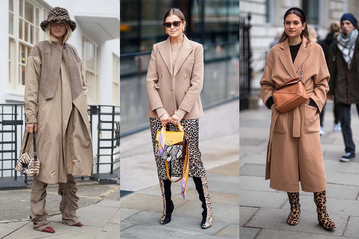 London Fashion Week 2019 Beige Head To Toe Street Style