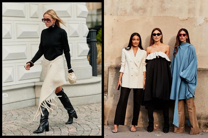 Black and White Minimalist Street Style