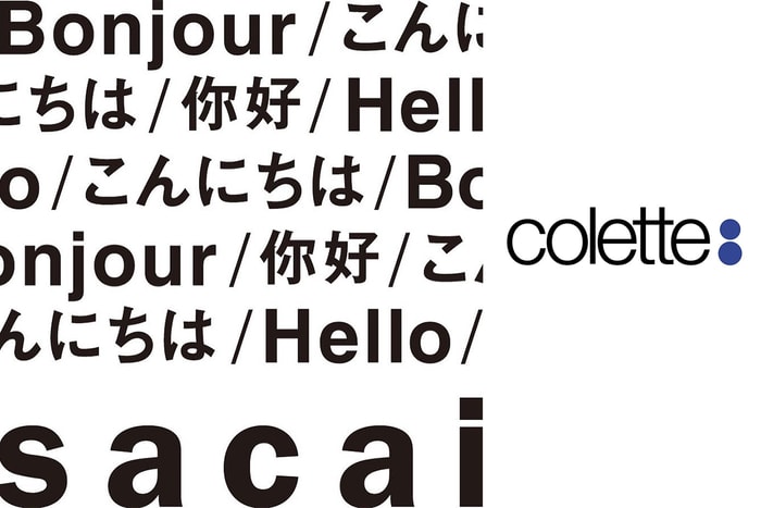 潮流買手店 Colette 再度回歸!與 sacai 聯手舉辦世界巡回限定店!