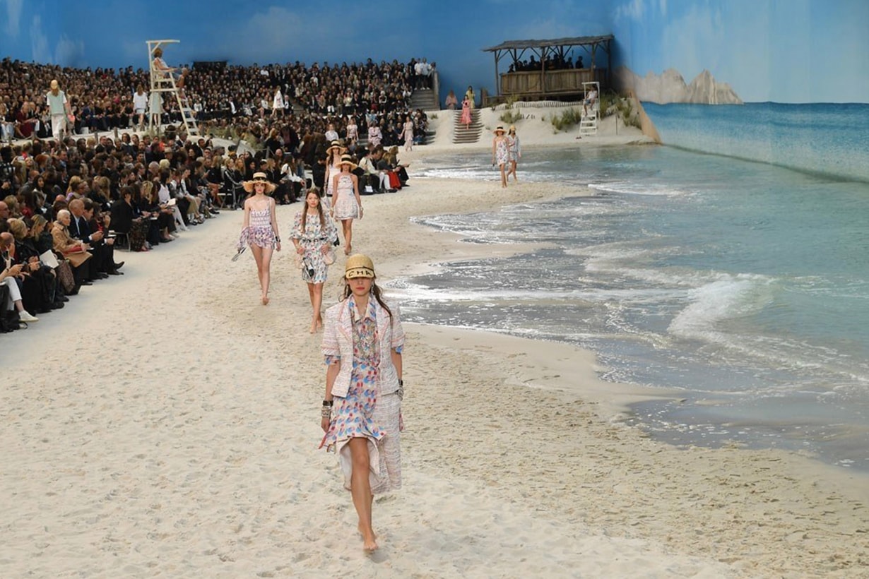 Karl Lagerfeld greatest Chanel fashion show sets