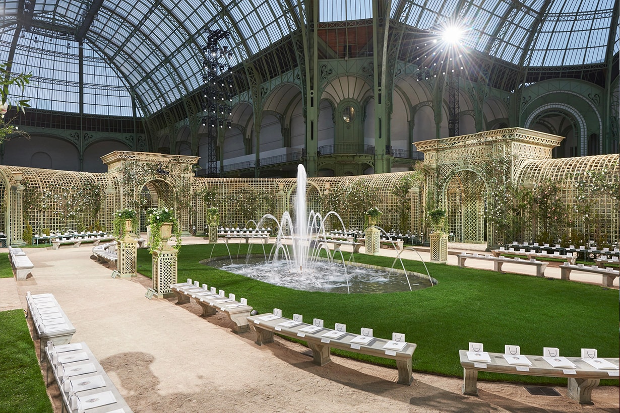 Karl Lagerfeld greatest Chanel fashion show sets