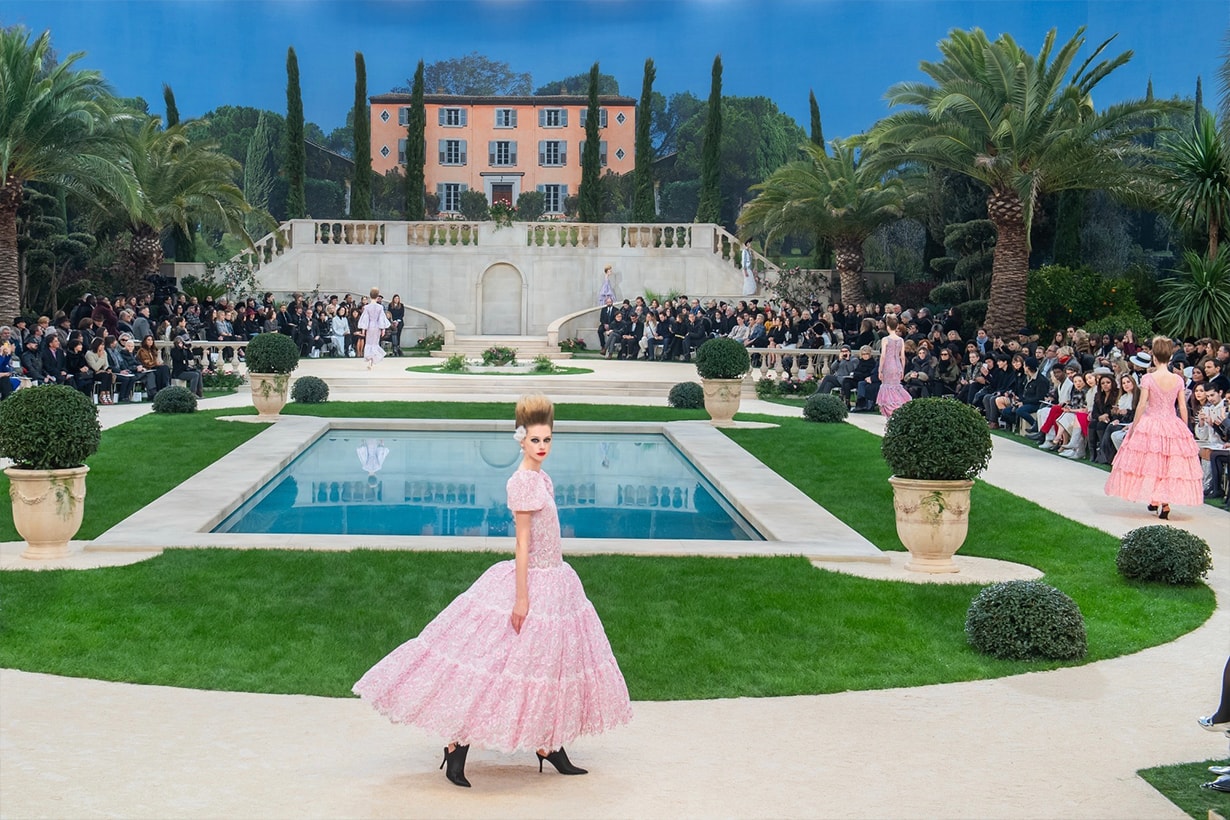 Karl Lagerfeld greatest Chanel fashion show sets