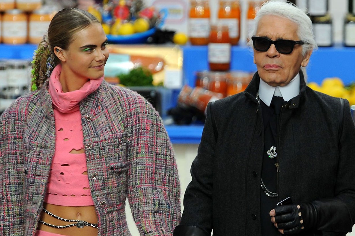 Fashion designers and celebrities pay tribute to Karl Lagerfeld
