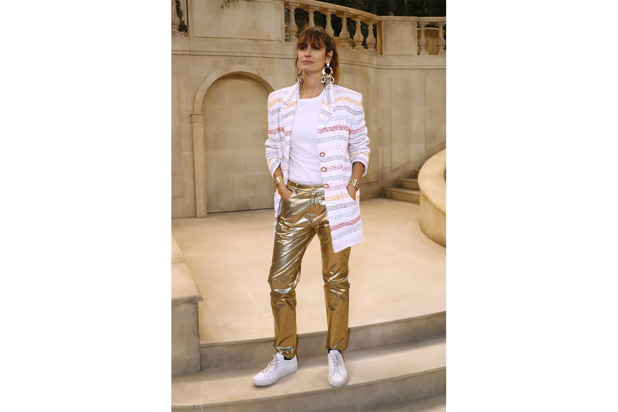 Caroline de Maigret Metallic Pants