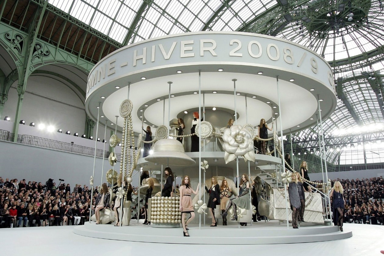 Karl Lagerfeld greatest Chanel fashion show sets