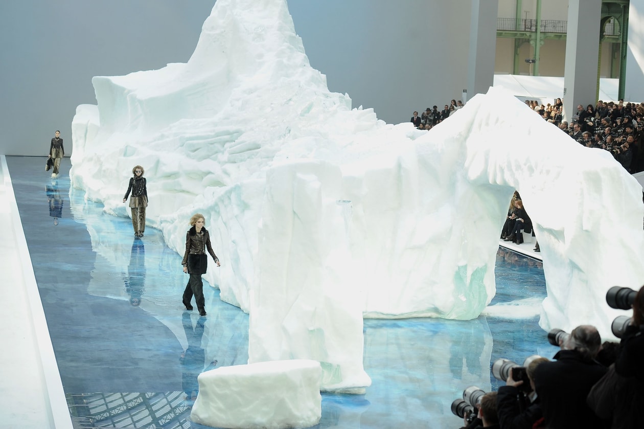 Karl Lagerfeld greatest Chanel fashion show sets