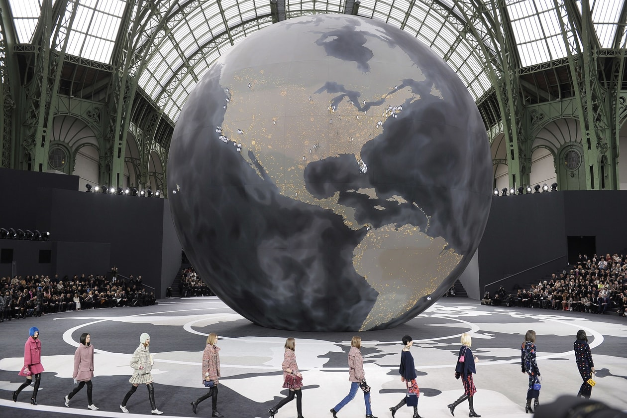 Karl Lagerfeld greatest Chanel fashion show sets