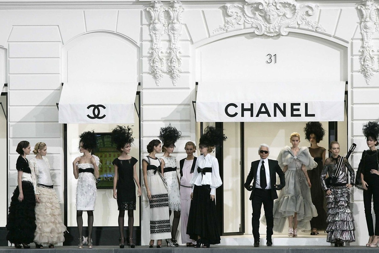 Karl Lagerfeld greatest Chanel fashion show sets