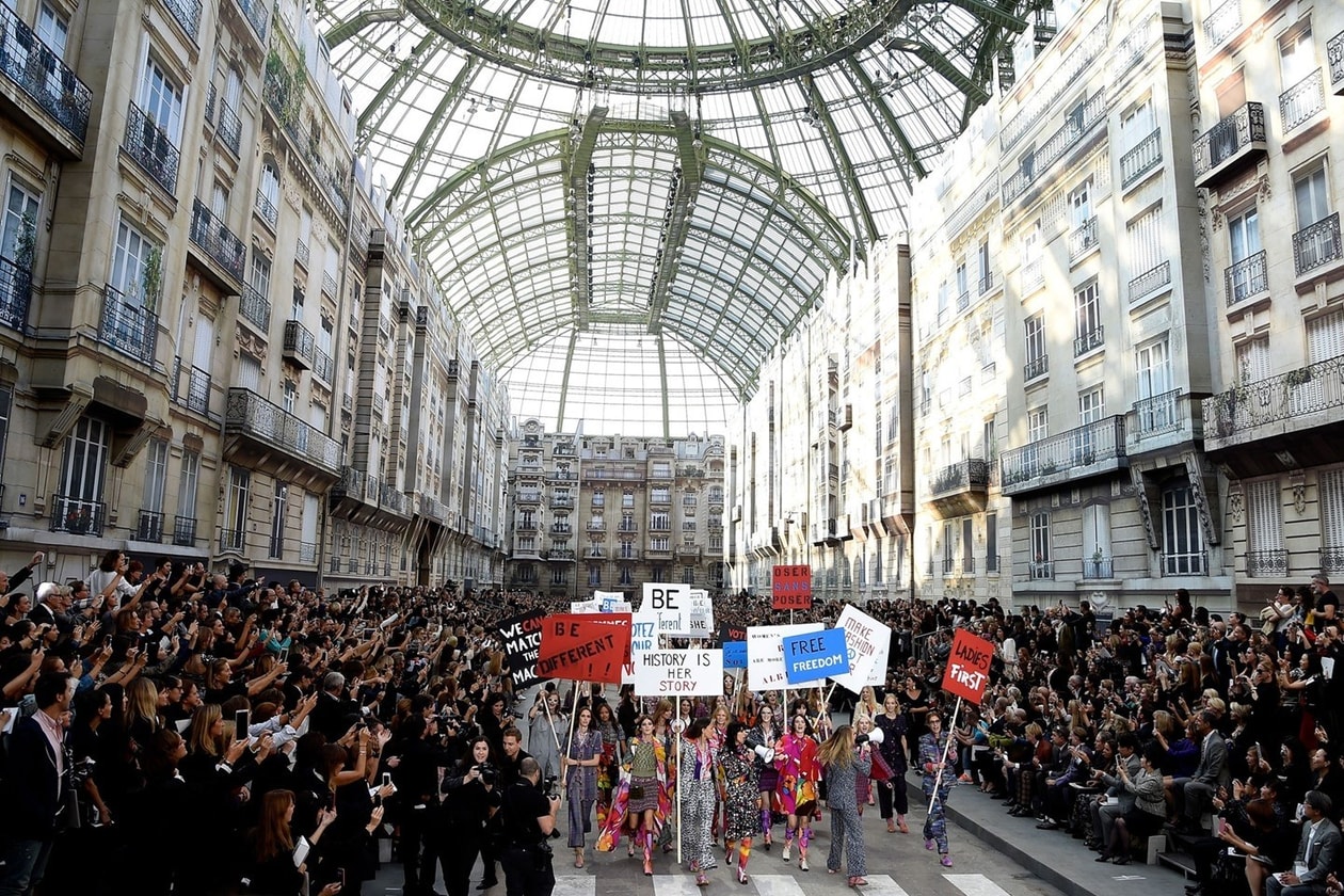 Karl Lagerfeld greatest Chanel fashion show sets